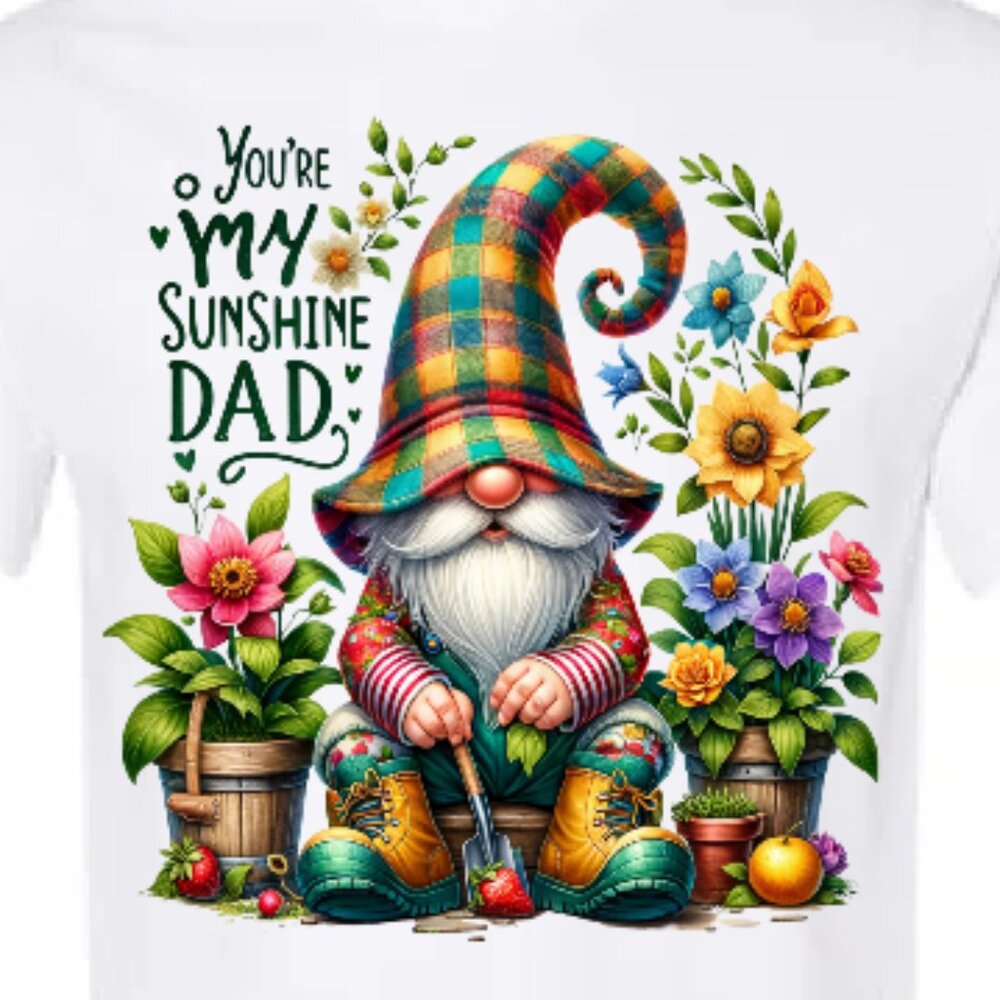 Fathers Day You're My Sunshine Dad Graphic Tee Gift